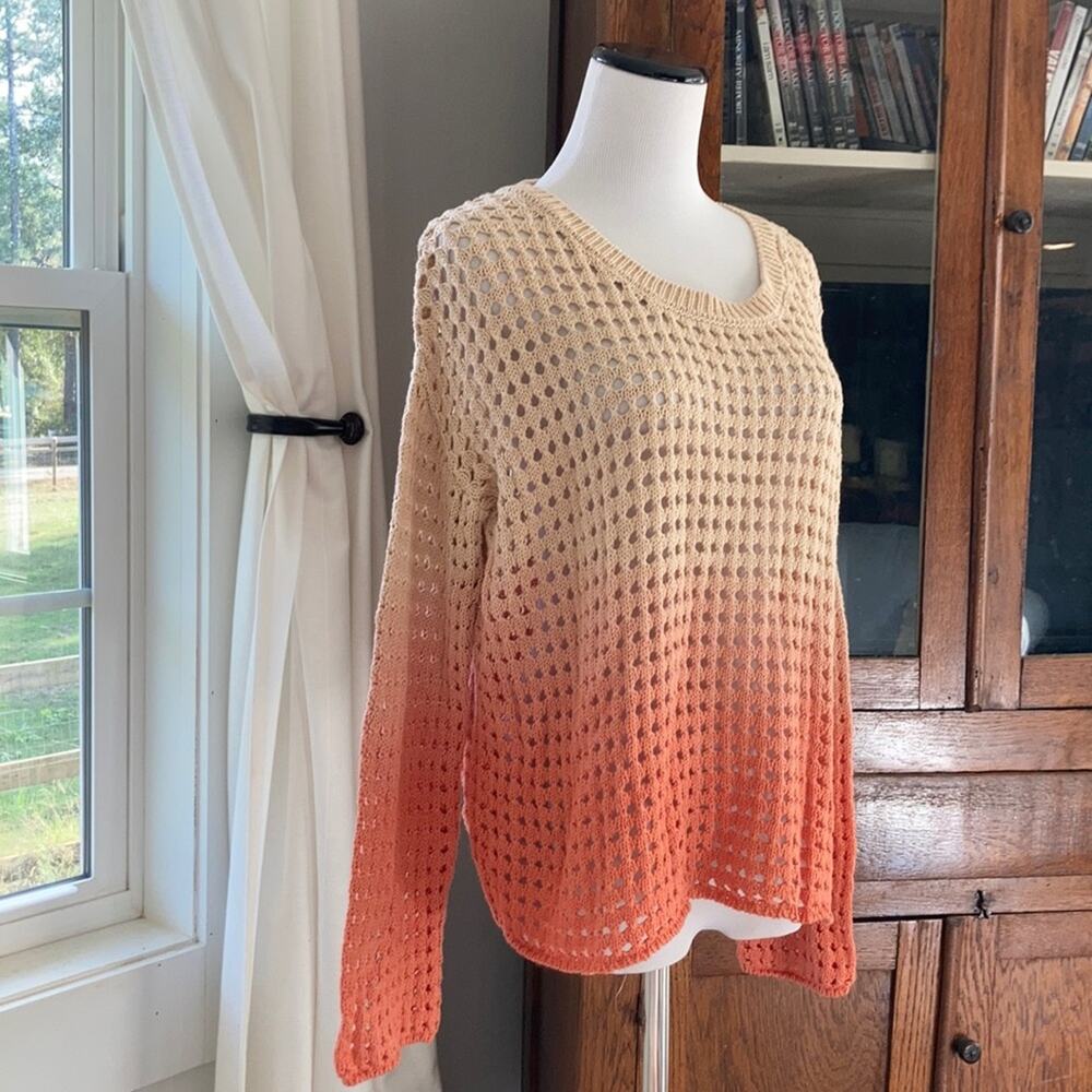 NWT Good Luck Gem Ombré Crew Neck Sweater, S